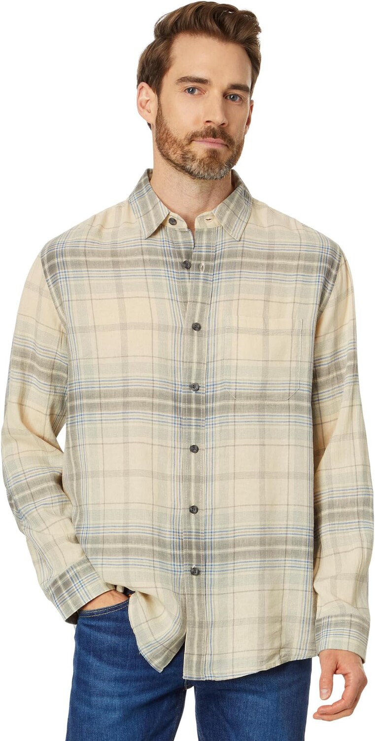 

Рубашка Pendleton Dawson Linen Shirt Long Sleeve, цвет Grey/Silver Plaid