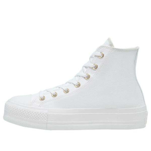 Кроссовки chuck taylor all star platform high 'white' Converse, белый