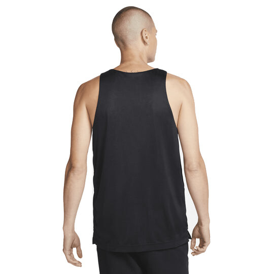Джерси dri fit стандартный выпуск двусторонний баскетбольный джерси Nike, черный — фото 4