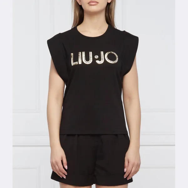 

Футболка стандартного кроя Liu Jo, черный