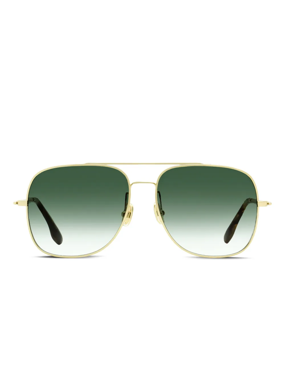 

Солнцезащитные очки в квадратной оправе Victoria Beckham Eyewear, золотой