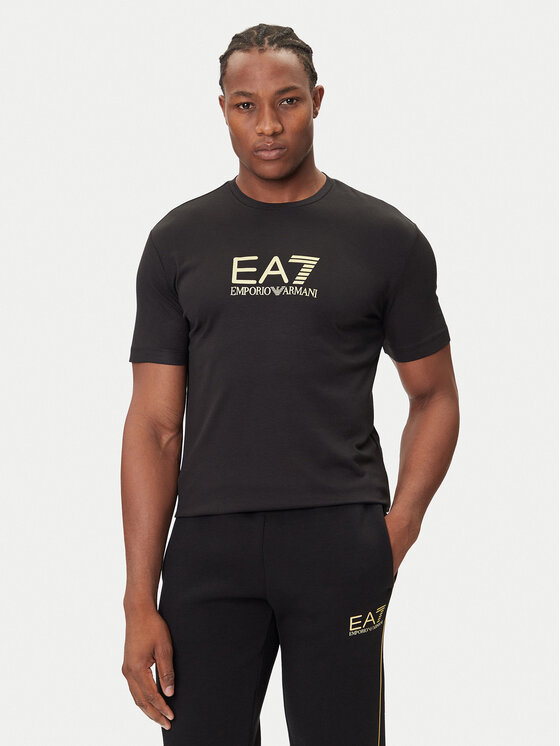 

Футболка slim fit 7M000667 AF13739 UC001 Ea7 Emporio Armani, чёрный
