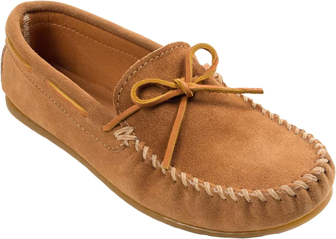 Мокасины для мужчин Minnetonka Classic, Taupe — фото 2