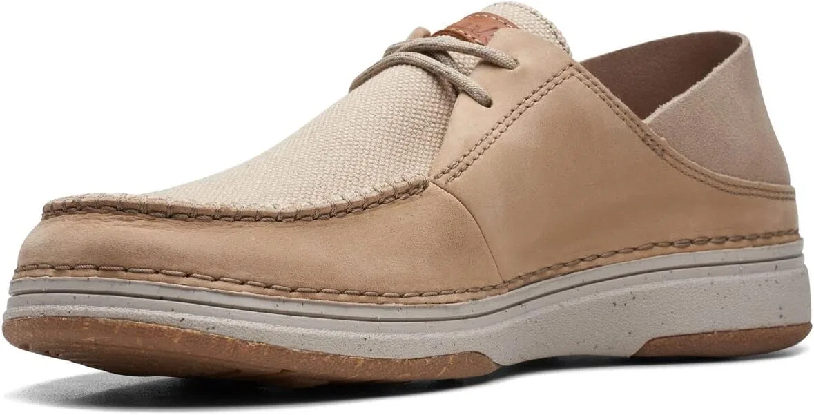 Мужские мокасины Clarks Nature 5 Moc, Sand — фото 2