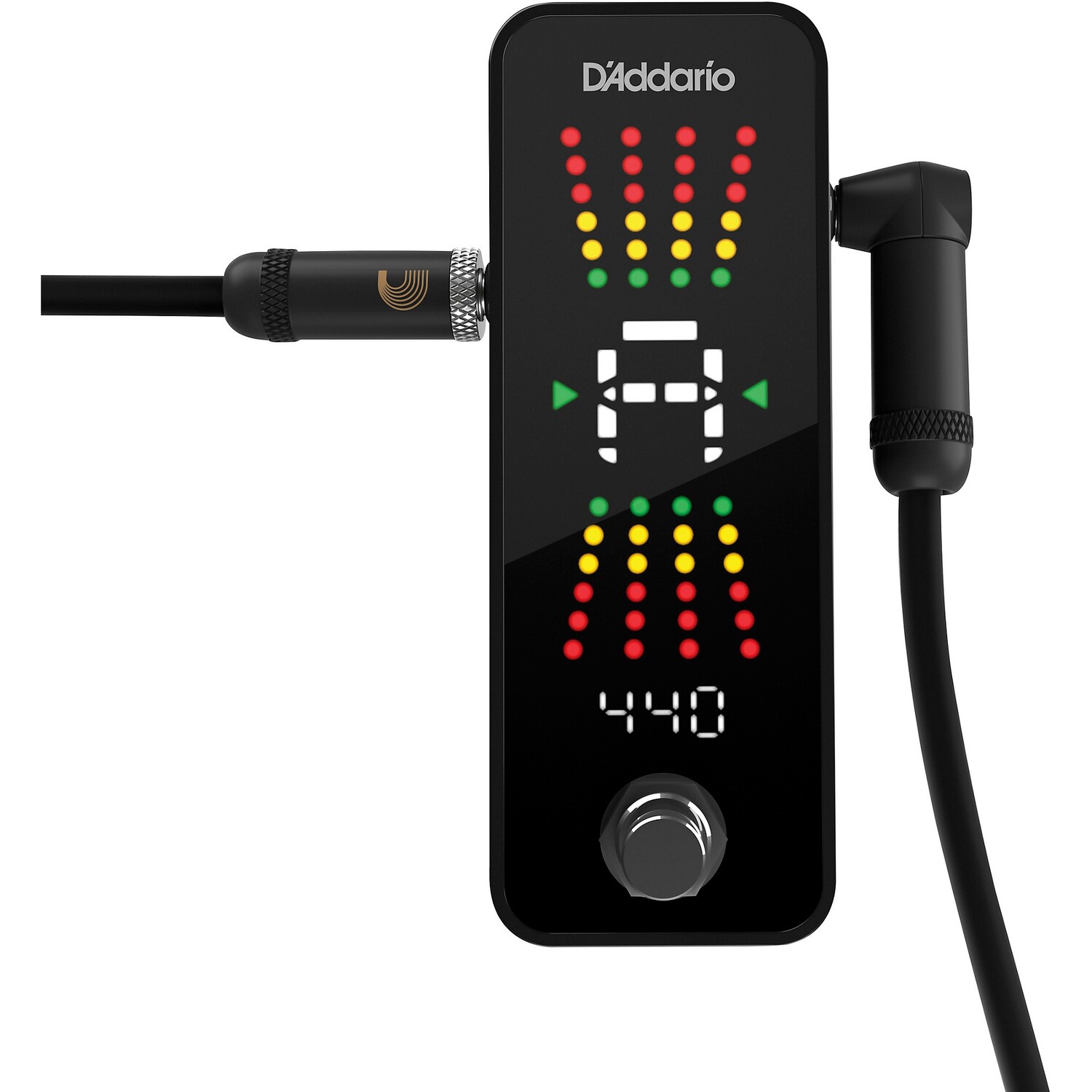 

Хроматический педальный тюнер D'Addario Plus Black