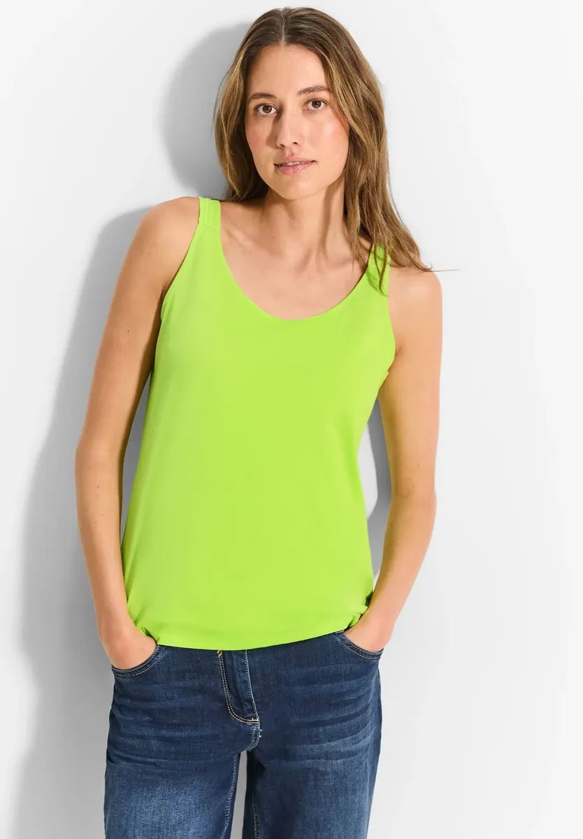 

Майка Cecil из мягкой смеси хлопка, цвет Soft Lime