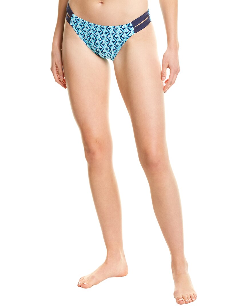 

Бикини-хипстер Helen Jon Double Tab Bottom, синий