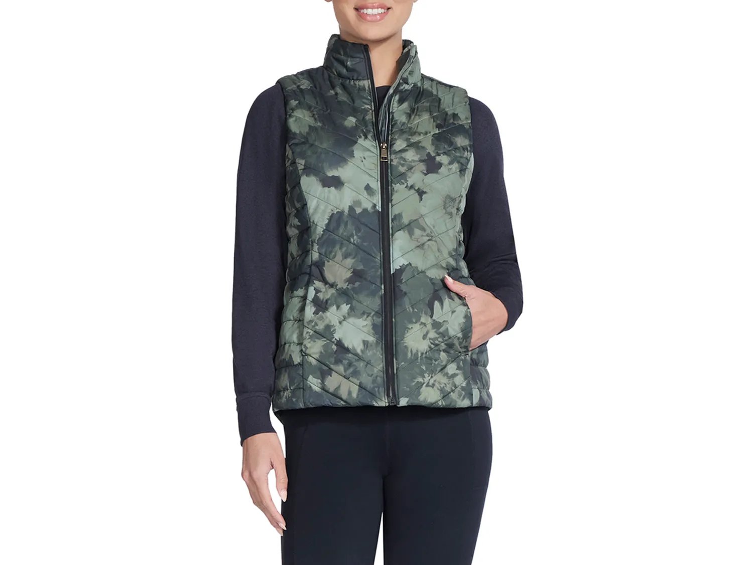 

Куртка Skechers On-The-GO Luxe Women's Vest, серый/мультиколор