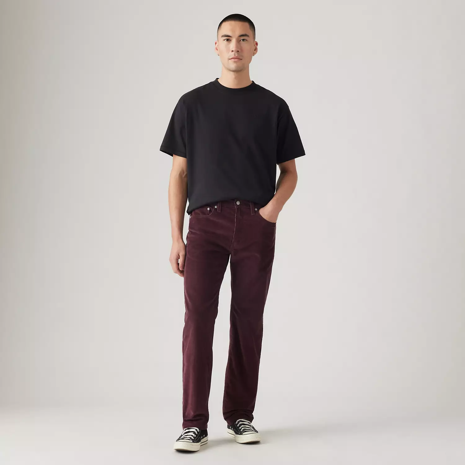 

Вельветовые мужские джинсы 505 стандартного кроя Levi's, красный
