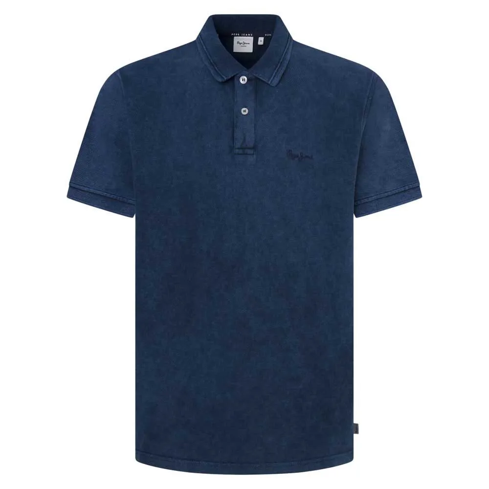 

Поло Pepe Jeans Silverton, синий