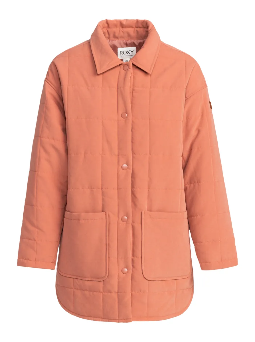 

Стеганая куртка Roxy "Next Up", цвет Cedar Wood
