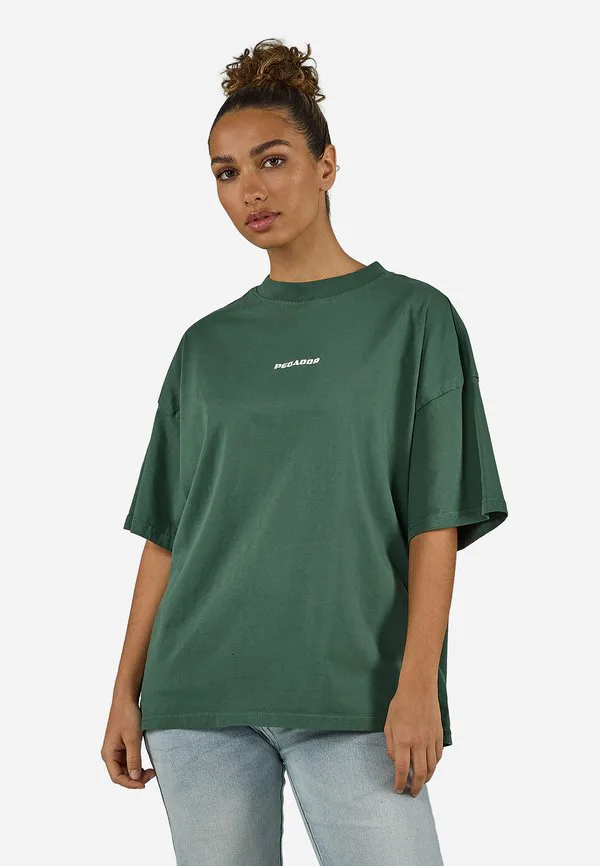 

Футболка bracy из плотной ткани, базовая футболка Pegador, Washed Solid Green White, Белый, Футболка bracy из плотной ткани, базовая футболка Pegador, Washed Solid Green White