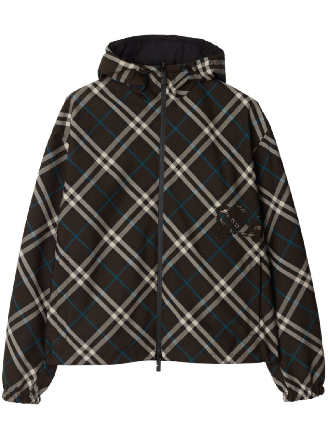 

Burberry двусторонняя клетчатая куртка, коричневый