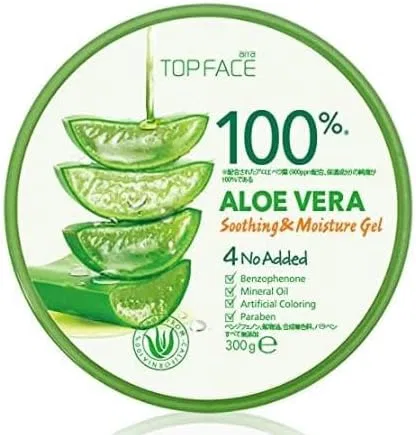 Набор геля для лица и тела Алоэ Вера Top Face 2 шт. 300 г — фото 2