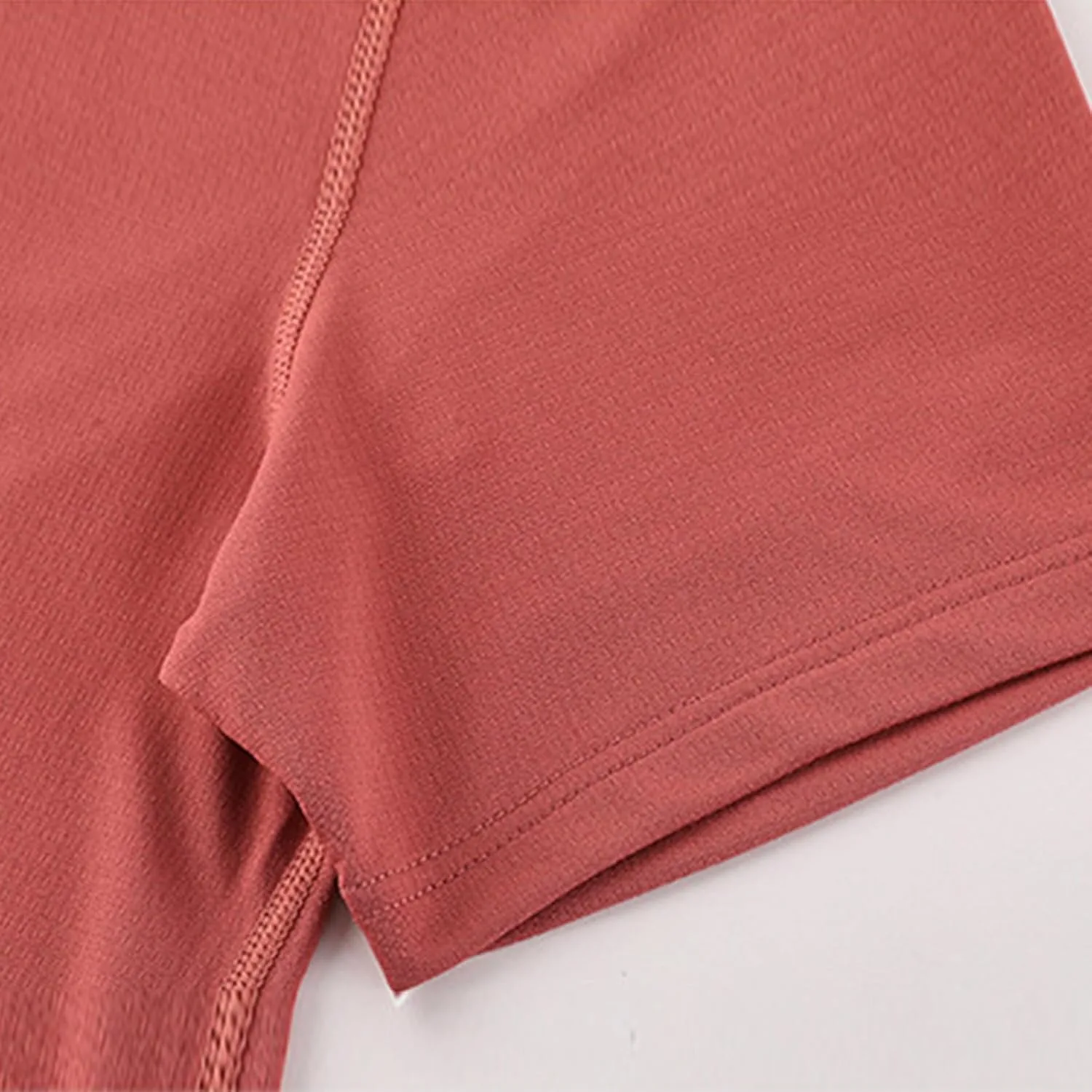 Мужская летняя футболка с коротким рукавом Solid Color для бега — фото 3