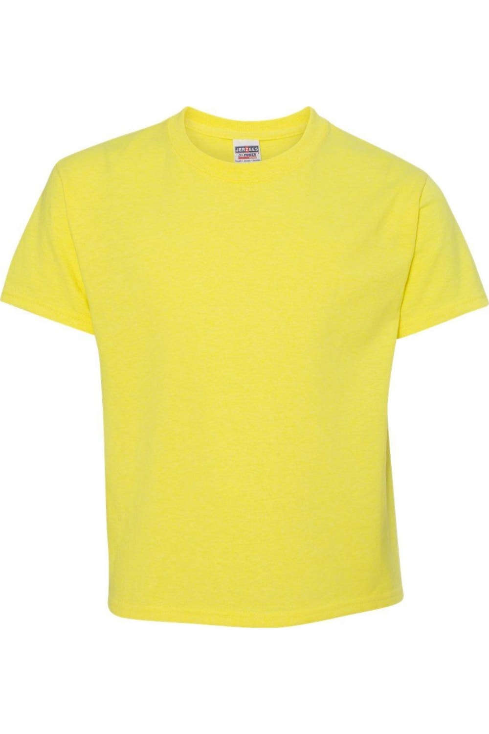 

Футболка JERZEES Dri-Power Youth 50/50, желтый