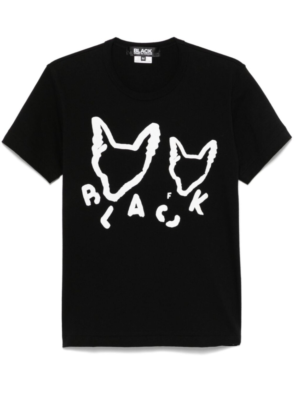 

Футболка с принтом Black Comme Des Garçons, черный