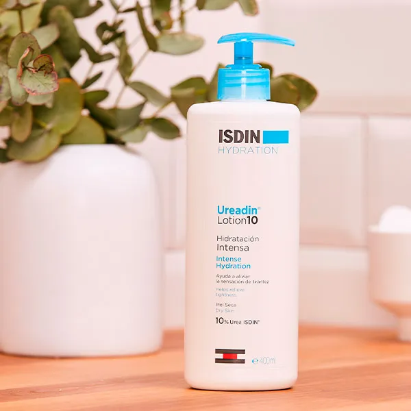 Интенсивно увлажняющий лосьон для тела для сухой кожи Ureadin Lotion10 Isdin, 400 ml — фото 4