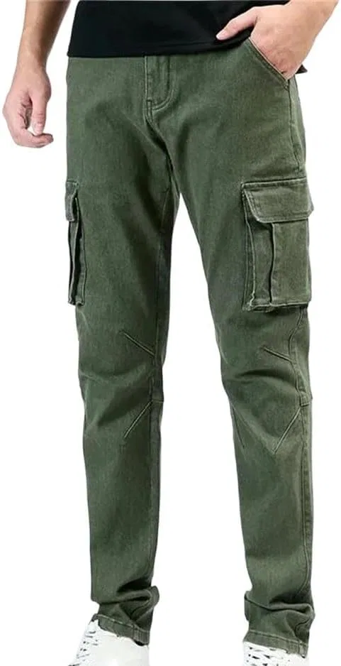 Джинсы карго с эластичным поясом, Army En8