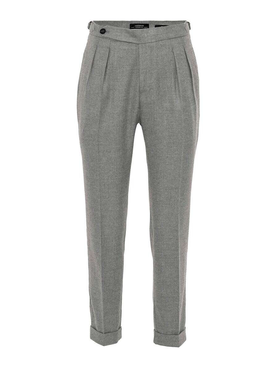 

Тканевые брюки Antioch Regular Pleat-Front Pants, серый