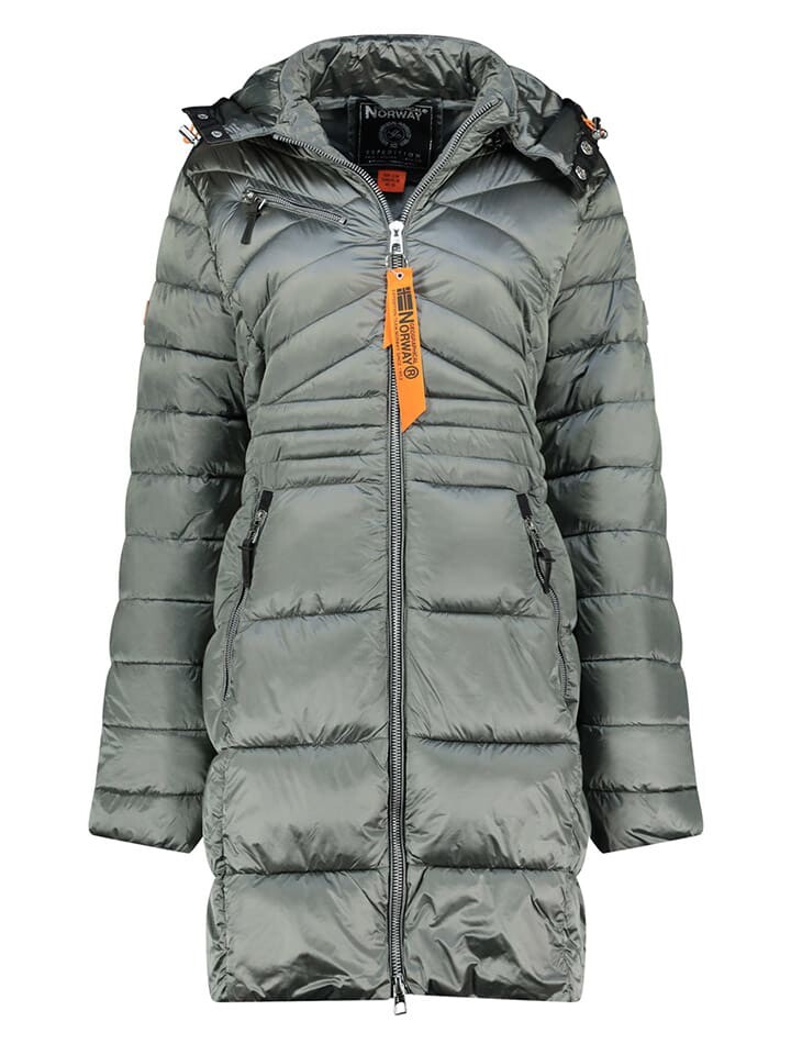 

Стеганое пальто Geographical Norway Steppmantel, хаки