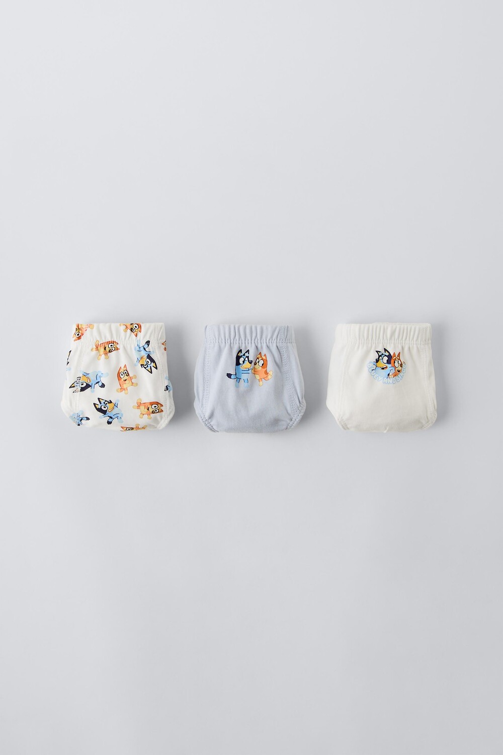 

2-6 лет/упаковка из трех трусиков bluey ludo studio ZARA, синий