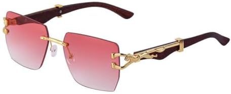 

Женские солнцезащитные очки, модные солнцезащитные очки без оправы для мужчин, винтажные квадратные солнцезащитные очки из дерева, роскошные солнцезащитные очки для женщин MTZJH, C7