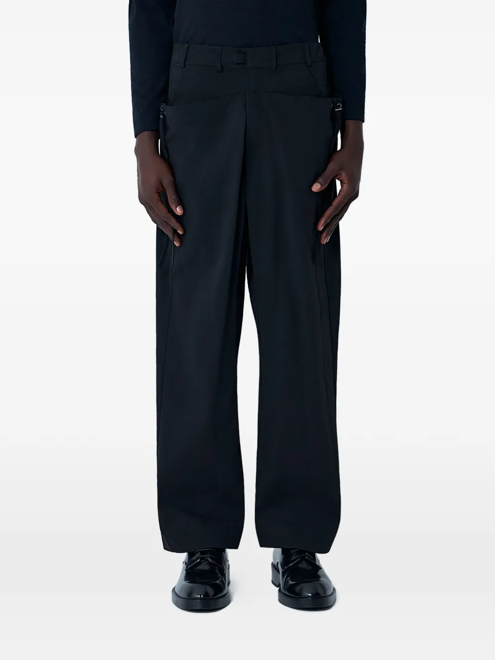 

Многослойные брюки из холста Pistular _J.L-A.L_, черный