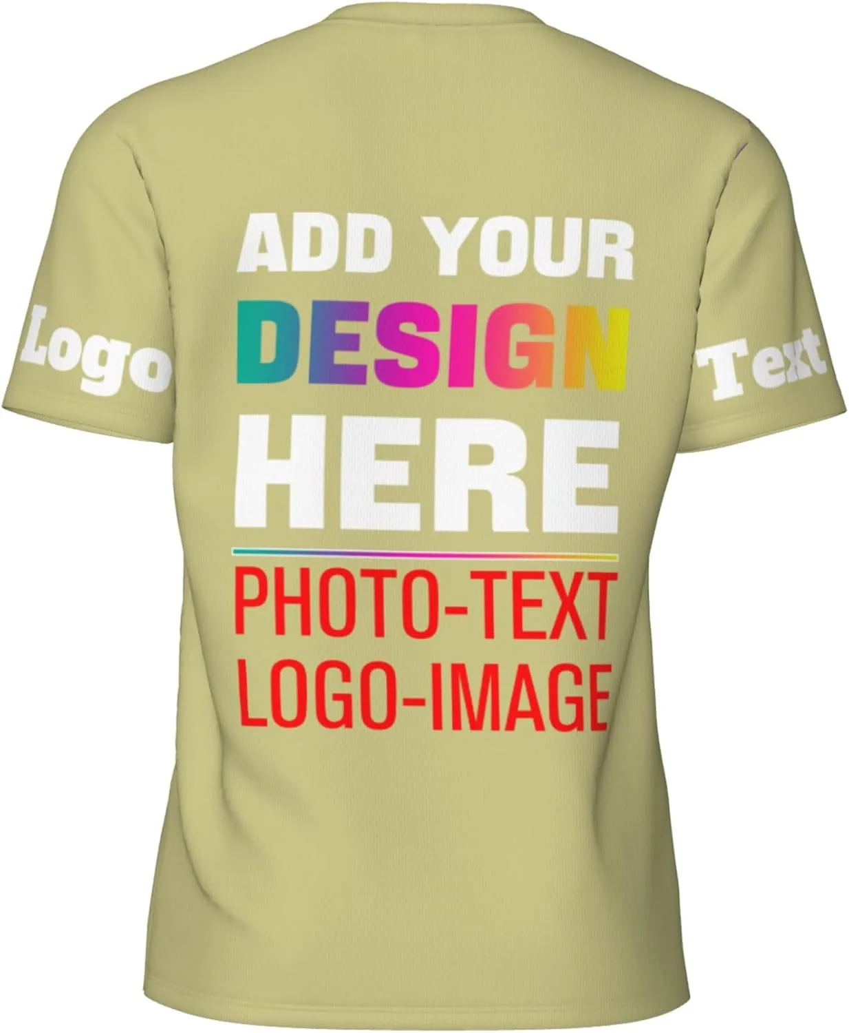 Футболка Custom с вашим текстом, именем, логотипом или фото — фото 3