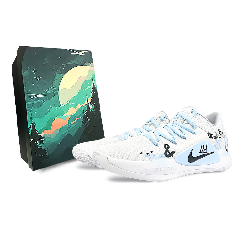 

Баскетбольные кроссовки Hyperdunk X мужские низкие синие Nike