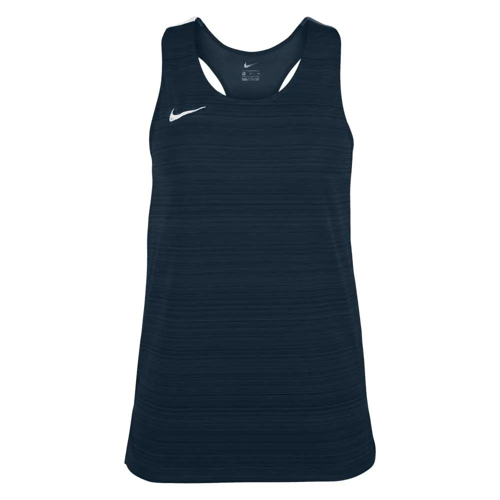 

Футболка без рукавов спортивная Nike Stock Dry Miler, синий