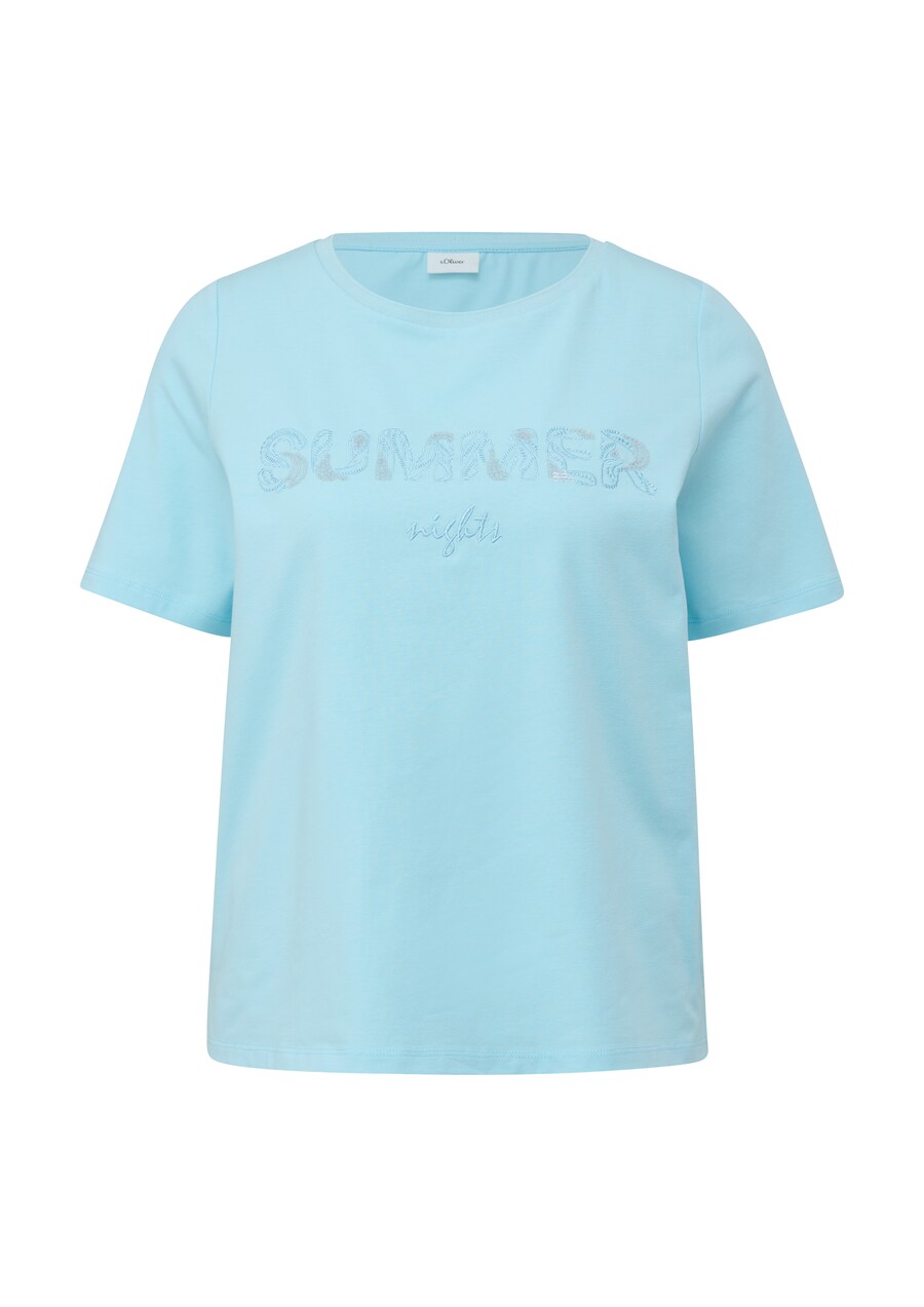 

Рубашка s.Oliver BLACK LABEL, светло-синий