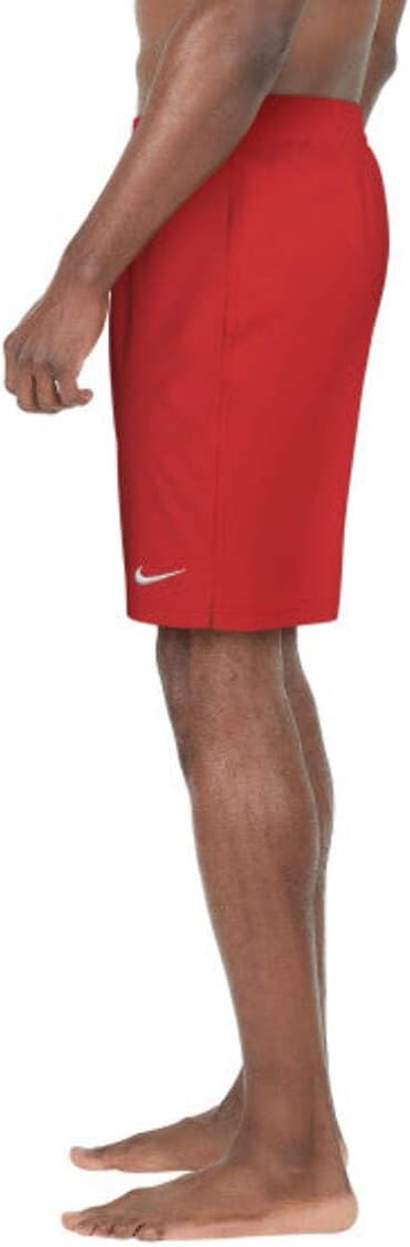 Плавки Nike Mens Breaker Essential 9" с подкладкой для волейбола, University Red — фото 2