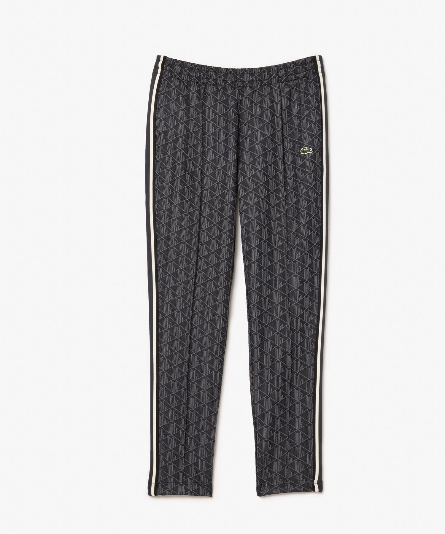 Спортивные брюки LACOSTE с монограммой, Black