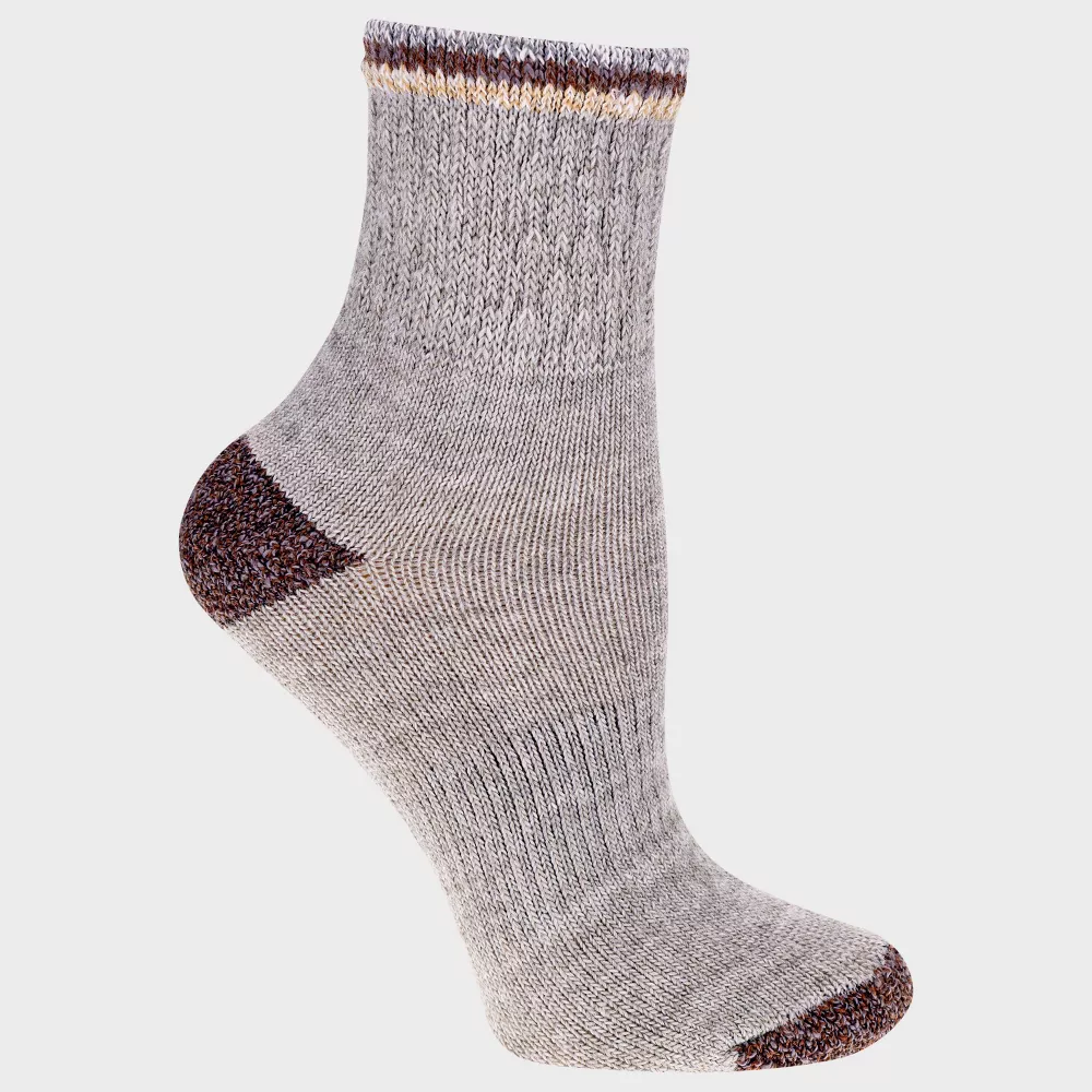 

Alaska Knits женские носки средней толщины из текстурированной шерстяной смеси Kernel, цвет Gray