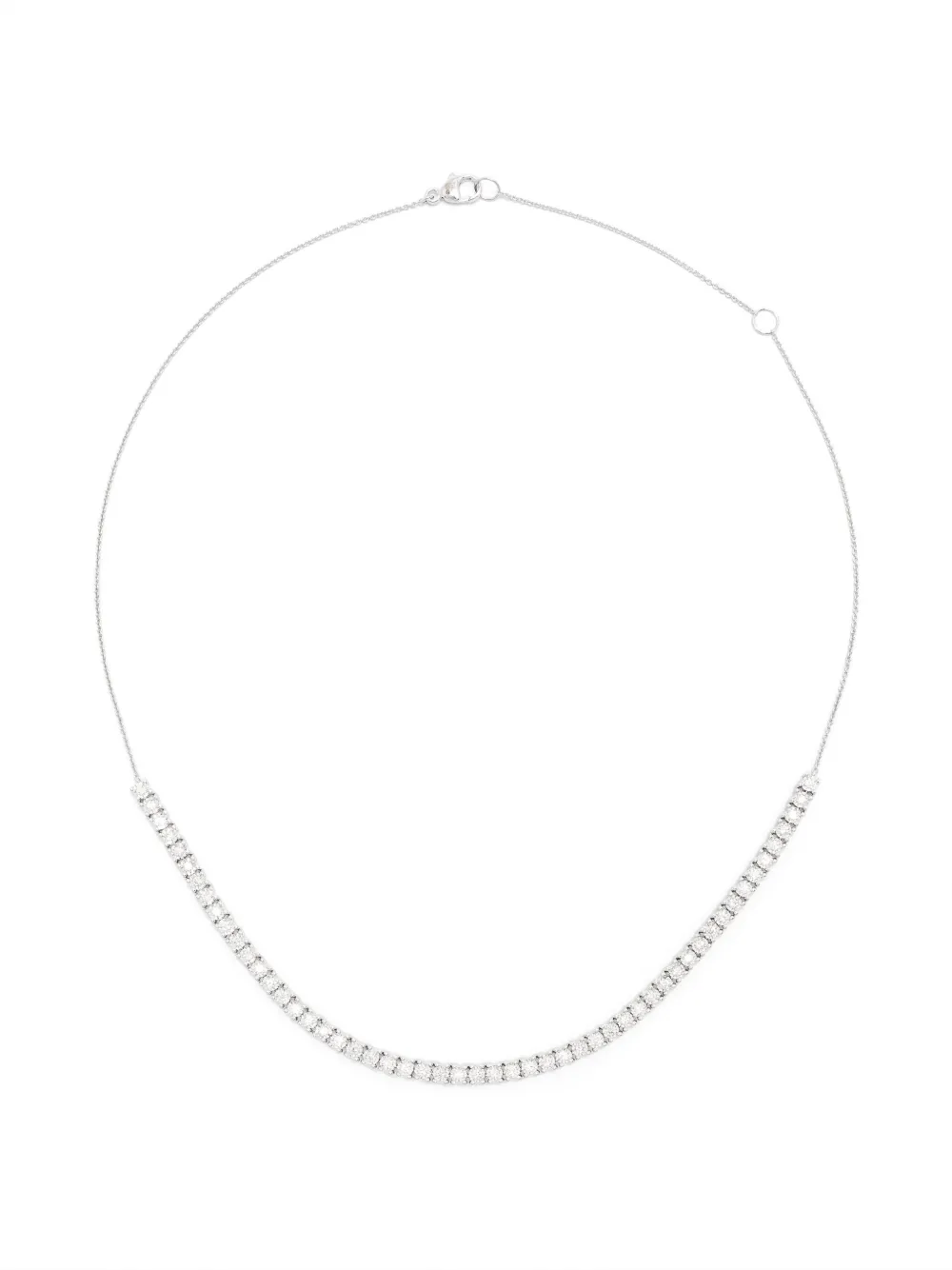 

Колье Ava Bea из белого золота с бриллиантами Dana Rebecca Designs, серебяный