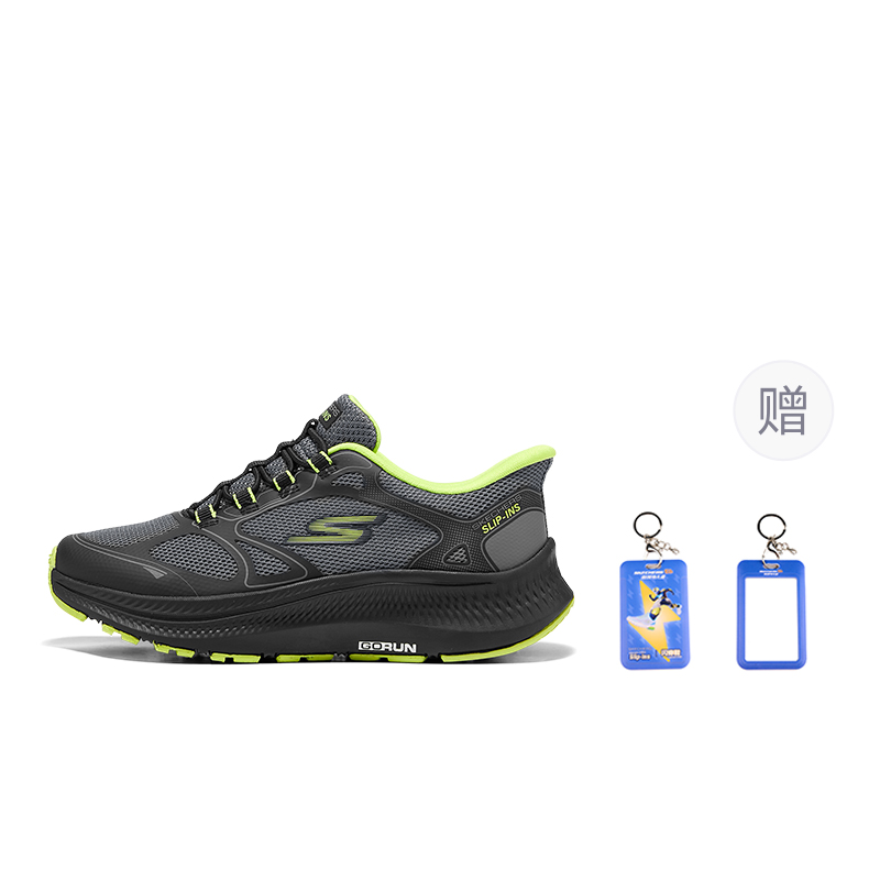 

Skechers Kids Детские кроссовки для бега SKECHERS GIRLS с низким верхом, устойчивые к истиранию, черные, серые, зеленые