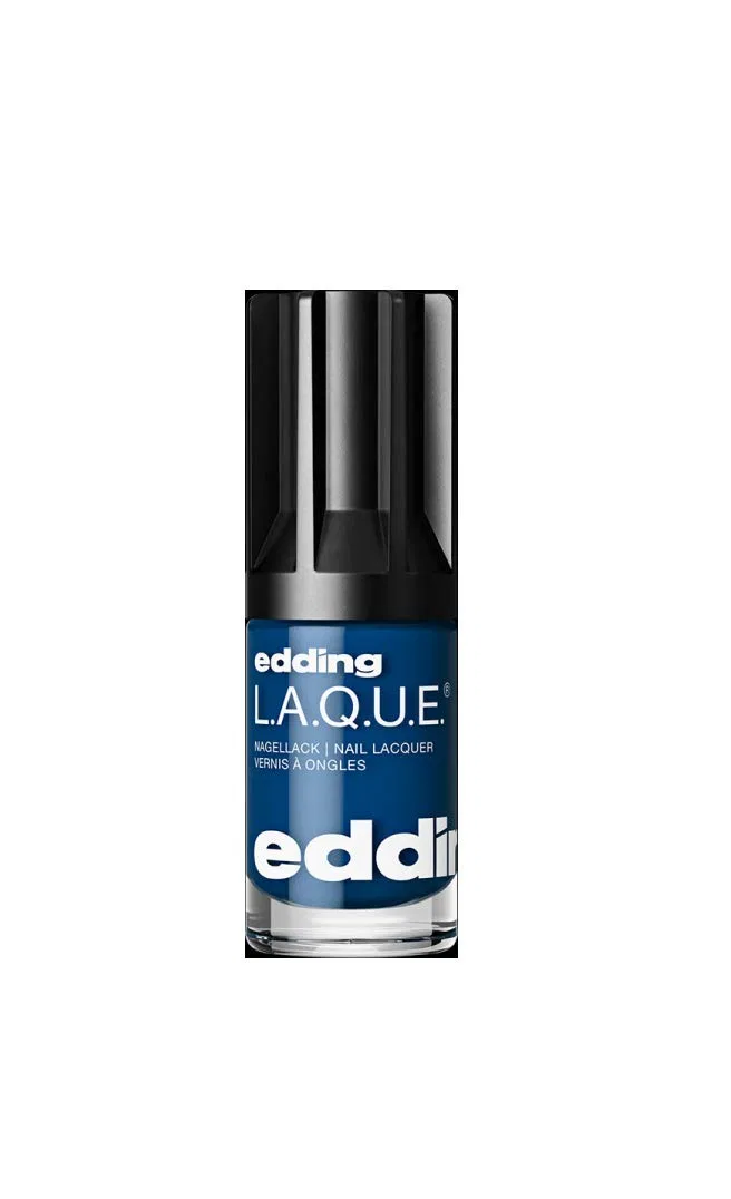 Лак для ногтей «L.A.Q.U.E. No. 191 Beneficial Blue» 8 мл от Edding Edding
