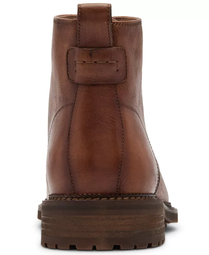 Мужские кожаные ботинки Nova Jack Steve Madden, загар/бежевый — фото 2