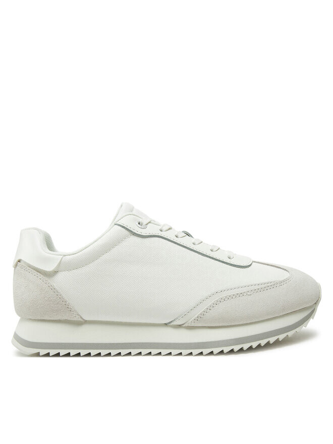 Кроссовки Calvin Klein Runner Lace Up - Mono Mix HW0HW02294, белый
