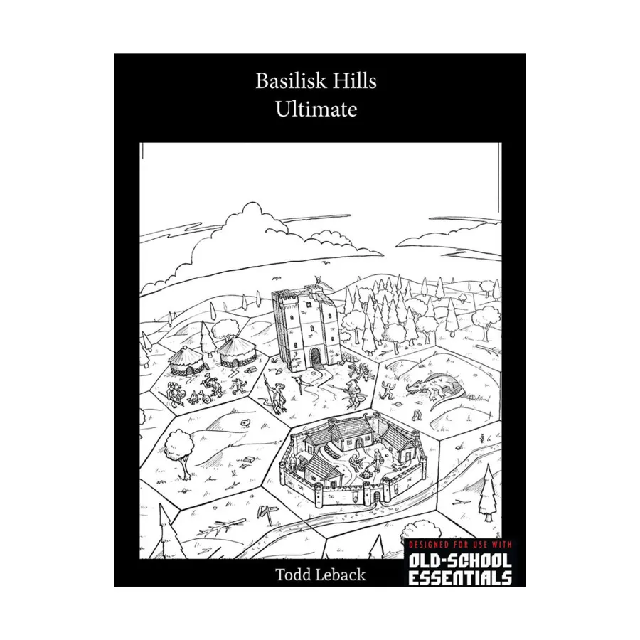 

Basilisk Hills Ultimate (POD), Populated Hexcrawls, твердый переплет