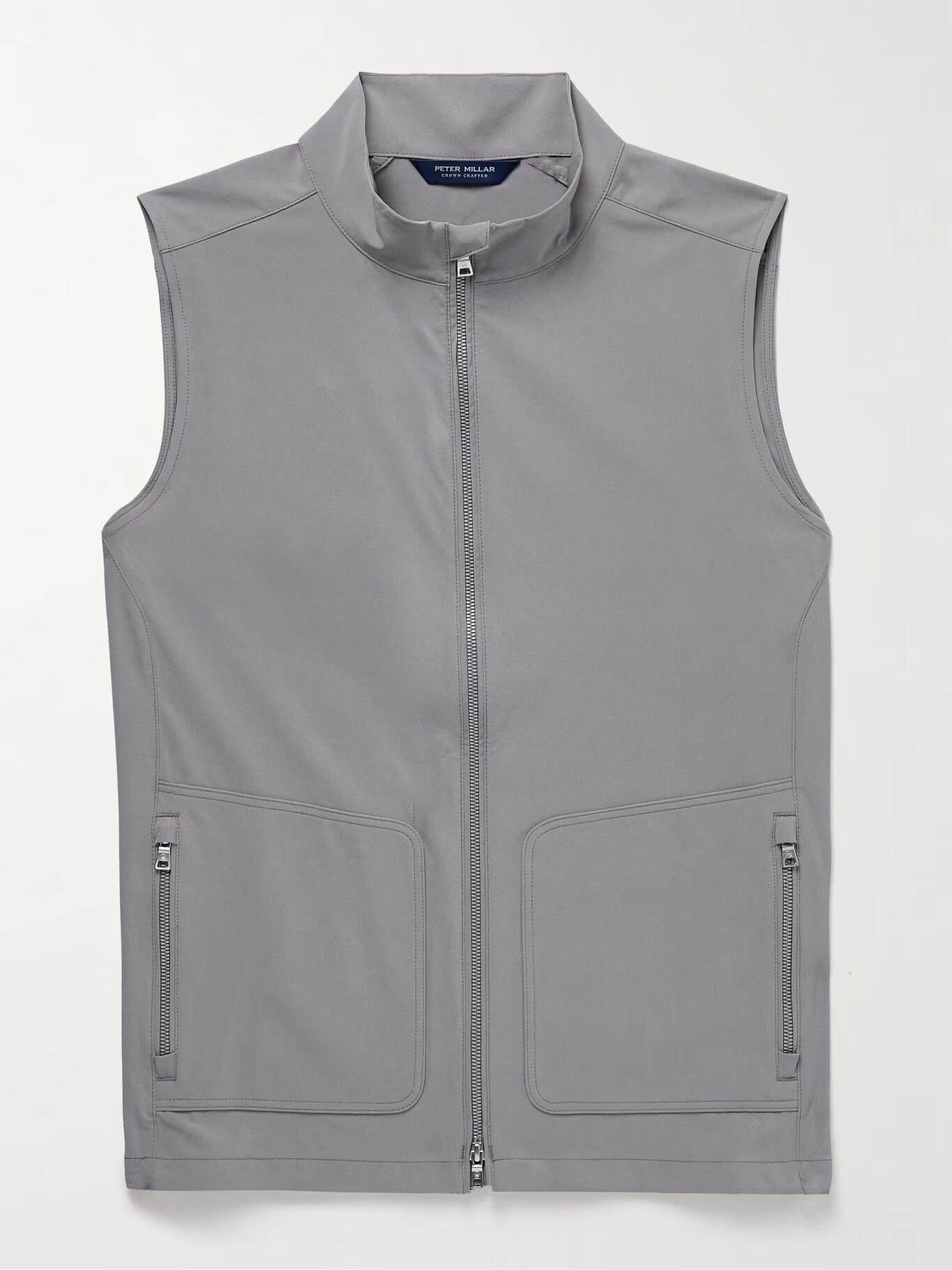 

Жилет Contour Stretch из переработанного джерси PETER MILLAR, серый