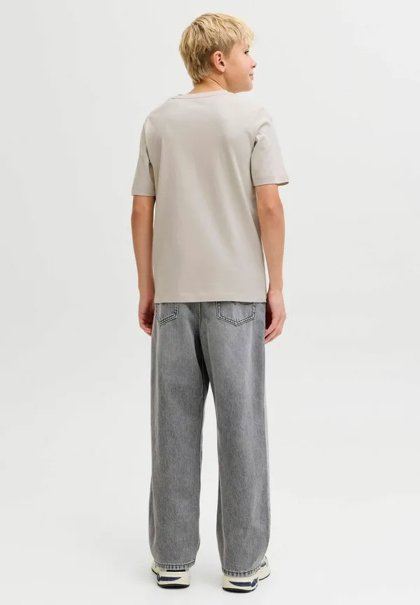 Детская футболка с принтом Jack & Jones Junior, Moonbeam — фото 3