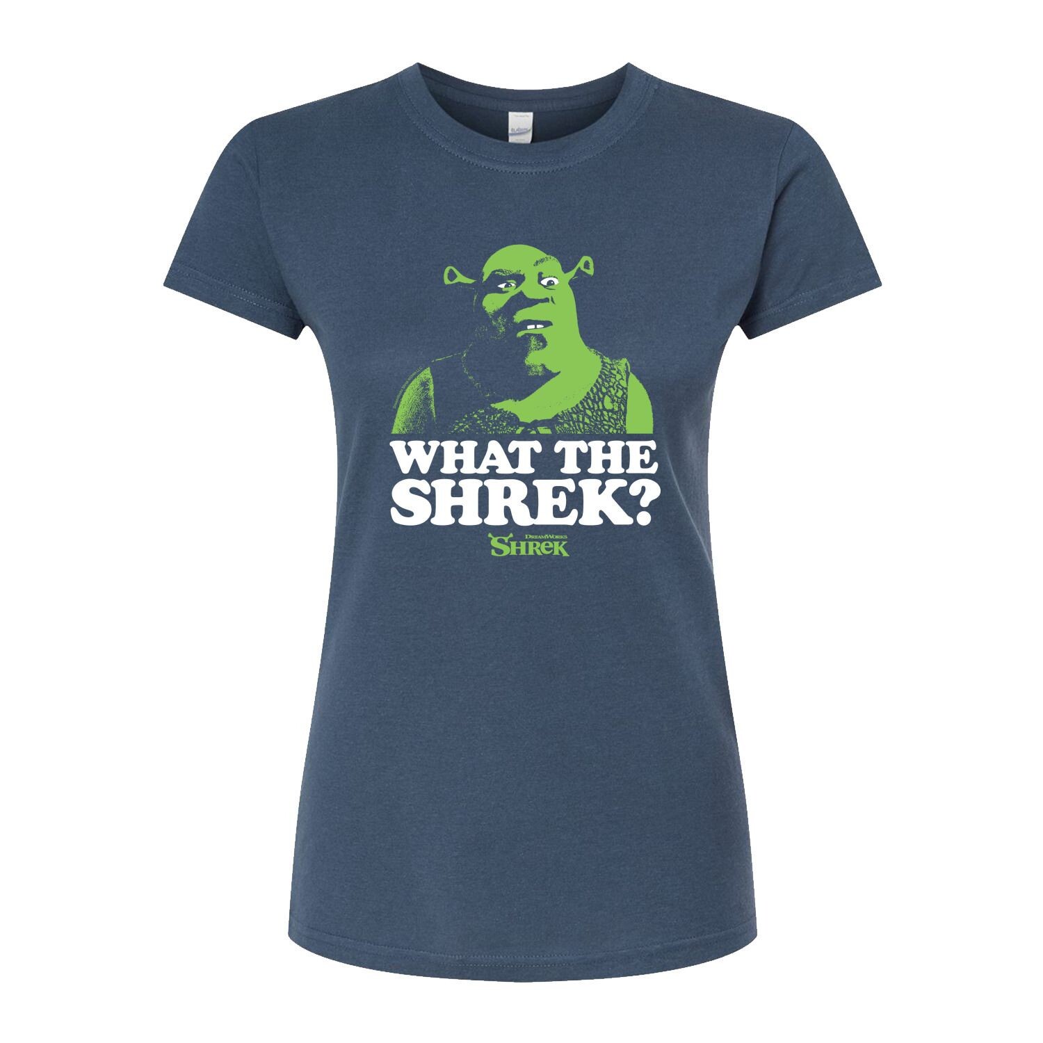 

Облегающая футболка Shrek What the Shrek для юниоров Licensed Character, синий