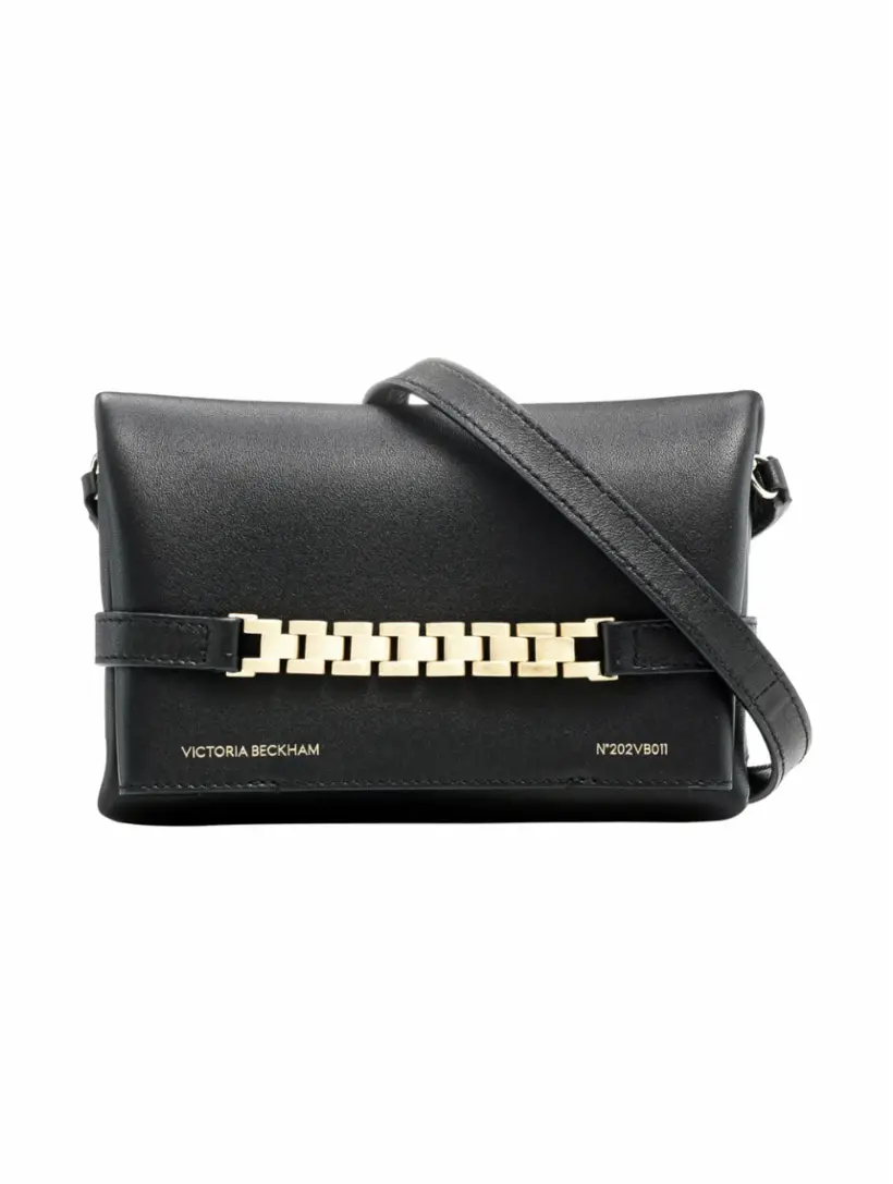 

Сумка через плечо Chain Pouch Victoria Beckham, черный