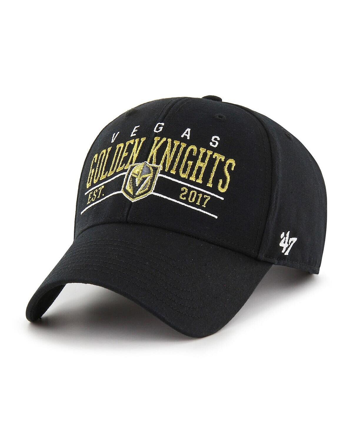 

Мужская черная регулируемая кепка Vegas Golden Knights Centerline MVP '47 Brand
