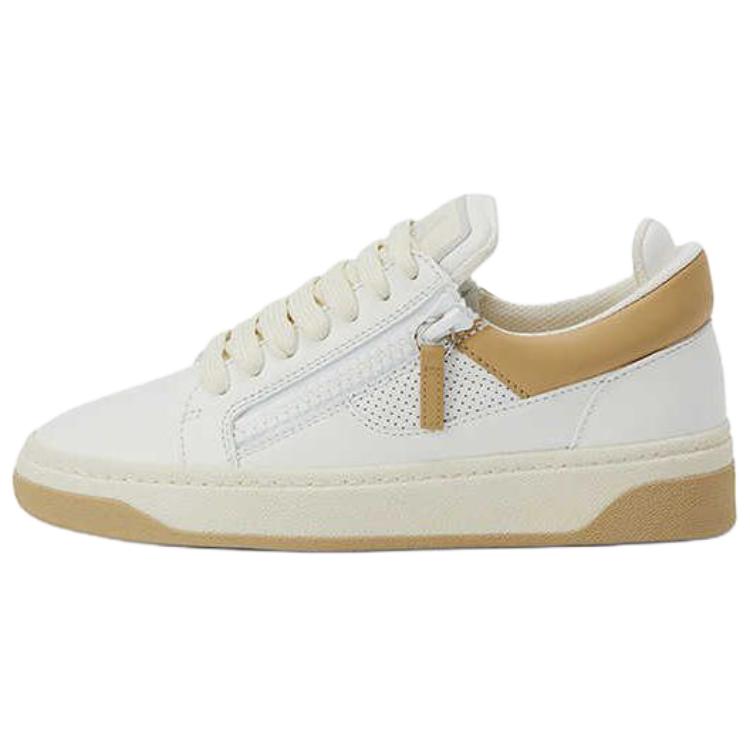 Женские кожаные кроссовки Gz94 Giuseppe Zanotti, Ecru