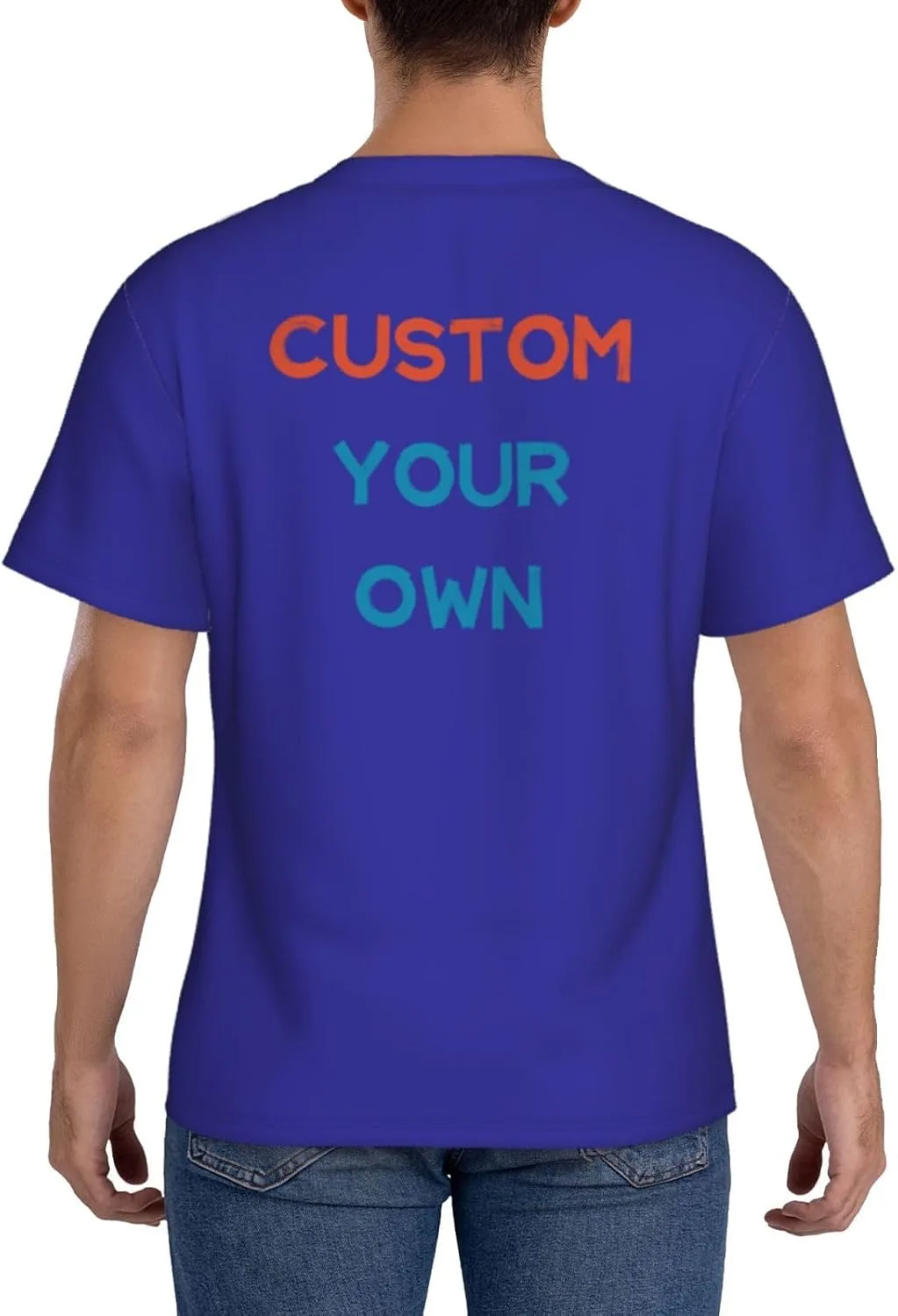 Футболка Custom с принтом на 4 сторонах для тренировок — фото 4