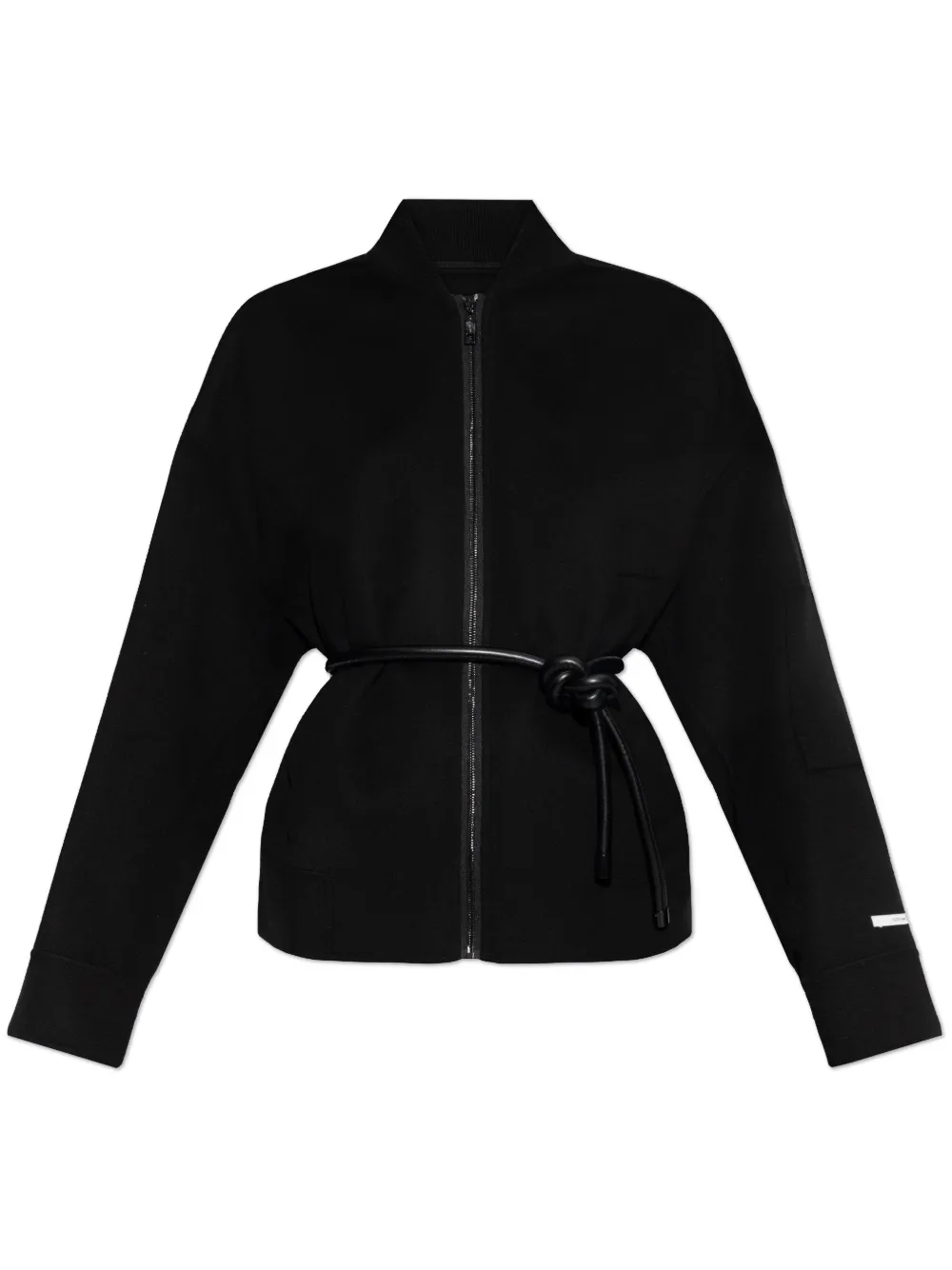 

Шерстяной бомбер SPORTMAX, черный