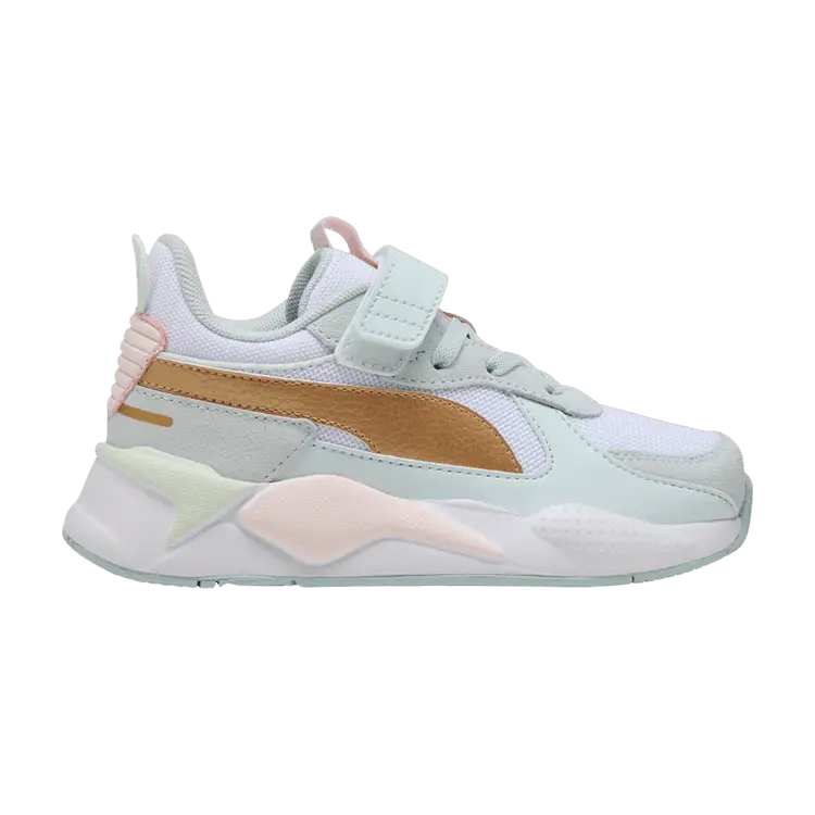 

Кроссовки Puma RS-X Metallic AC+ Little Kid, White Sea Glass